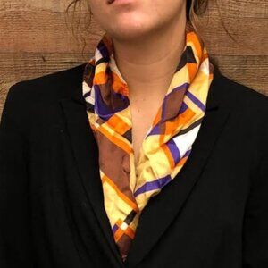 Vintage Classy Colorful Scarf